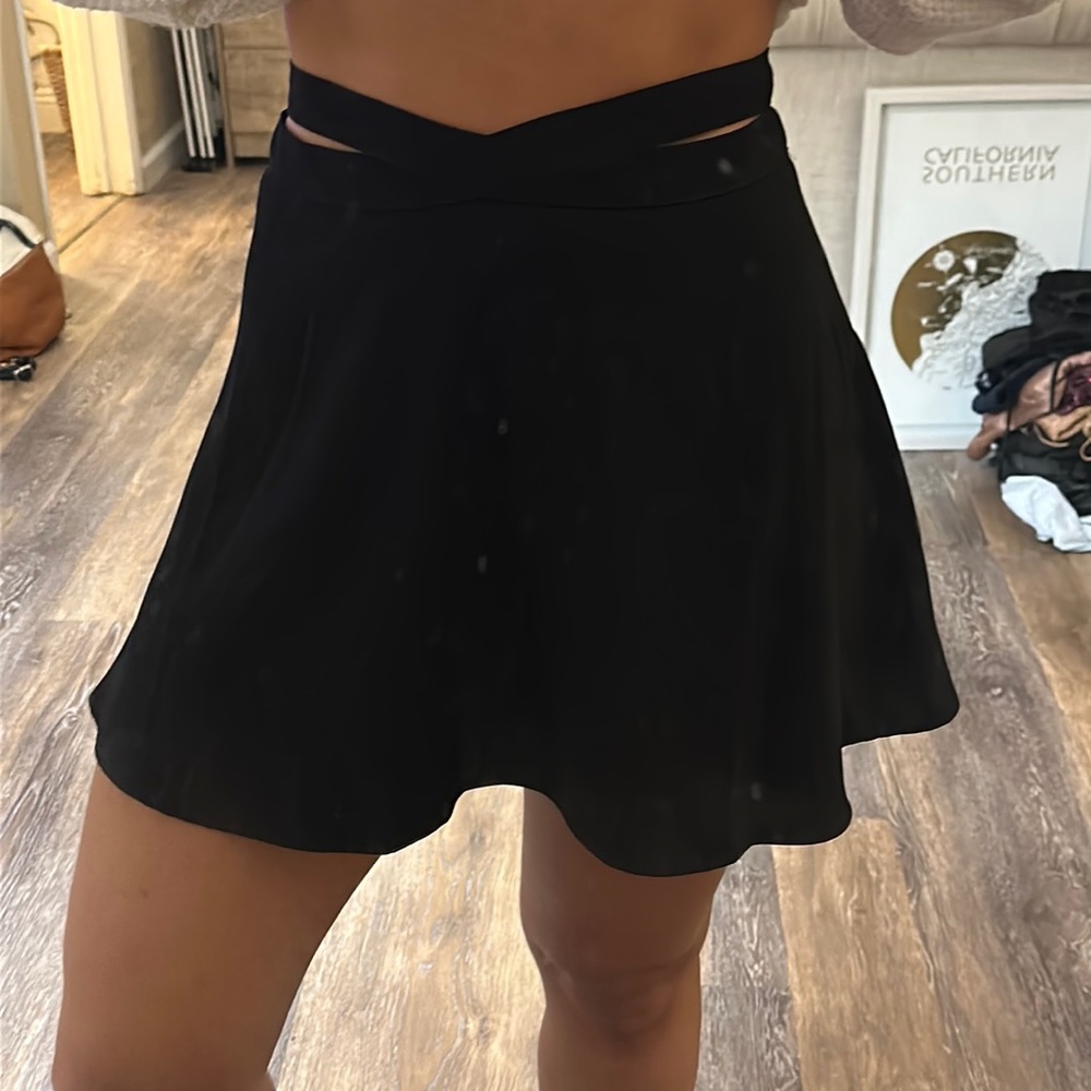 Women’s Mini Skirt with Cutout Detail